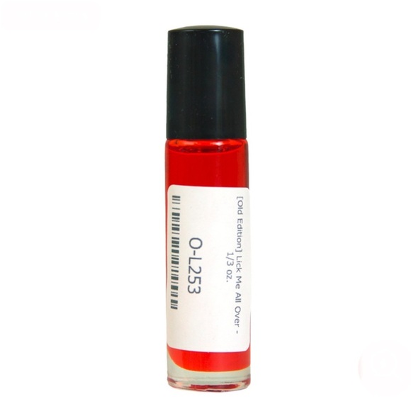Lick Me All Over [Old Edition] 1/3 Oz Fragrance Oil Roll-On Bottle Ships today - Picture 1 of 8